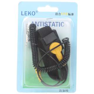 Anti Static Retractable Wrist Strap Band with Clamp New  