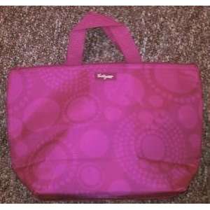  Thirty One Thermal Tote Lunch Bag Pink Circle Spirals 