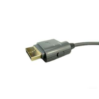 XBOX 360 COMPONENT CABLE AV Video GOLD PLATED HDTV DVD NEW  