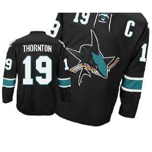  San Jose Sharks Authentic EDGE NHL Jerseys #19 Joe Thornton 