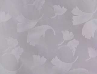 Jacquard 100% Silk Taffeta Fabric White. by trhe yard  