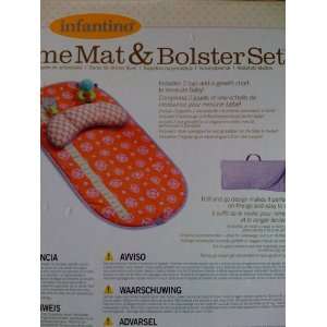   All About Tummy Time Mat & Bolster Set   Girl 