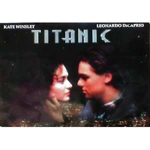  Kate and Leo Titanic Love Movie Poster 