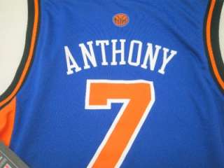 New Yorks Knicks Carmelo Anthony Youth Jersey Blue  