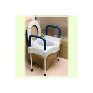   Toilet Seat with Legs, Extra Wide Tall Ette Elevated Toilet Seat with