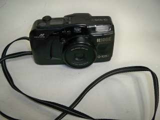 RICOH Q 105Z 35 MM CAMERA DIGITAL ZOOM LENS UNABLE TO TEST SOLD AS IS 