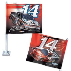  Tony Stewart Official 12x14x21 NASCAR Car Flag Sports 