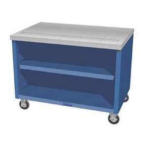   Urn Stand Unit, 4 Wide S/S Trough, 60L X 32W X 36H, Stainless