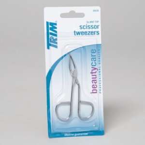  Trim Slant Tip Scissor Tweezers Beauty