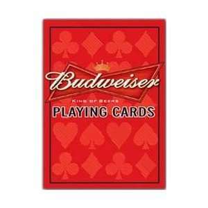  Budweiser Red Playing Card Toys & Games