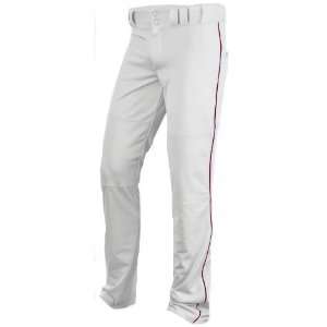  Under Armour Mens Steal Piped Baseball Pants White/Maroon 