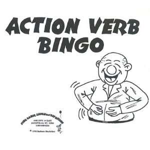  Sing, Dance, Laugh Action Verbs Bingo