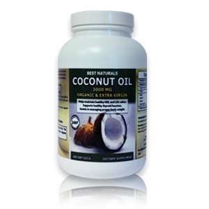  Best Naturals Coconut Oil, Organic & Extra Virgin 3000 Mg 