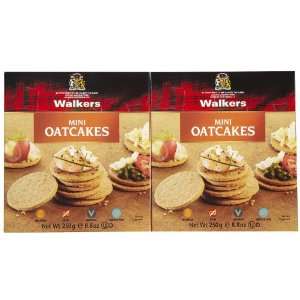 Walkers Mini Oatcake Crackers, 8.8 oz   3 pk.  Grocery 